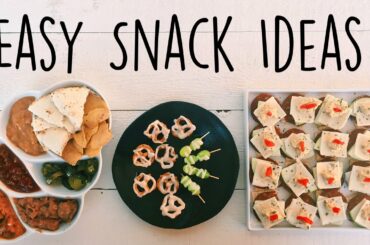 Easy Snack Ideas [Vegan, Healthy, Quick]