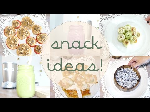 EASY & HEALTHY SNACK IDEAS!! | Tess Florio EASY & HEALTHY SNACK IDEAS!! | Tess Florio
