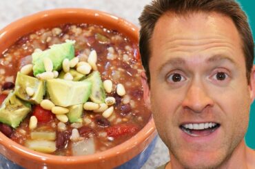 Healthy Vegan Recipes - Rice & Bean Stew - Oil Free - SOS Free