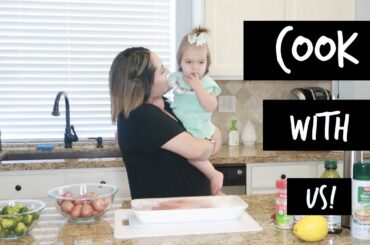 COOK WITH ME | HEALTHY DINNER IDEAS | EASY SALMON RECIPE