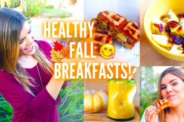 Healthy Fall Breakfast Ideas!!