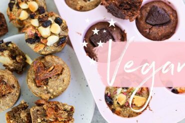 3 VEGAN MUFFIN RECIPES | Gluten Free + Healthy | Sarah's Day