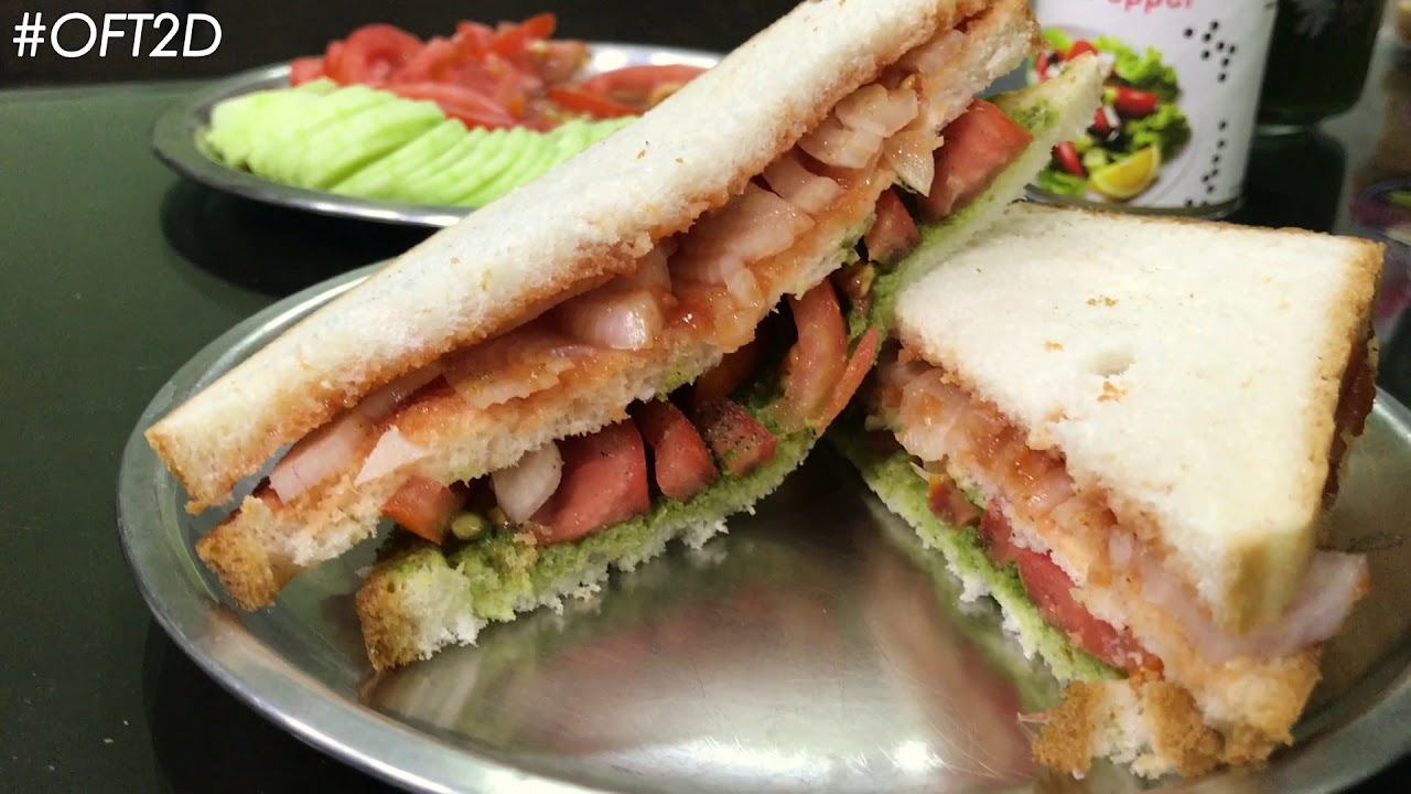 Easy Veg SANDWICH for DIET Plan शाकाहारी सैंडविच Recepie #OFT2D Easy Veg SANDWICH for DIET Plan शाकाहारी सैंडविच Recepie #OFT2D