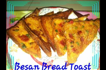 Quick and healthy Besan Bread Toast