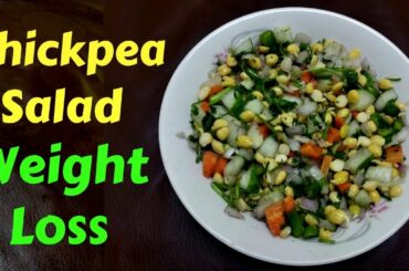 Healthy Chickpea Salad for Weight Loss
