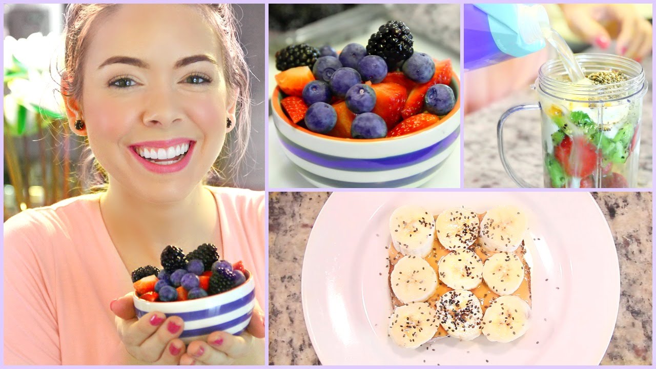 Easy & Healthy Breakfast Ideas! Easy & Healthy Breakfast Ideas!