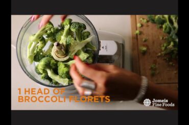 Healthy Meals Ideas: BROCCOLI SALAD with SPICY GINGER VINAIGRETTE