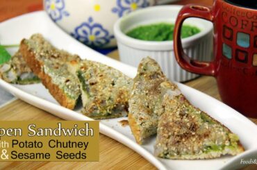 Veg Sandwich Recipe - Easy Sandwich Recipes - Indian Brunch breakfast recipes - kids lunch box idea