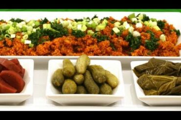 Healthy salad A Bulgur Salad as part of a Healthy Food Diet