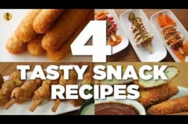 4 Tasty Snack Recipes By Food Fusion | Full HD