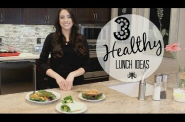 3 Healthy Lunch Ideas!!! | SoJustine