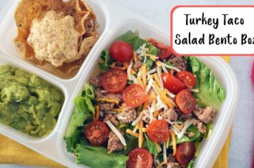Turkey Taco Salad | Healthy School Lunch Ideas