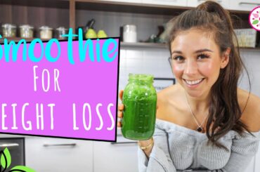 Green Smoothie to Lose Weight & Cleanse Stomach💚! Rawvana