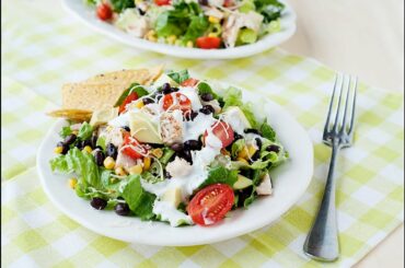 Santa Fe Chicken Salad with Jalapeño Ranch