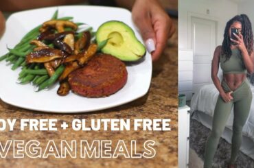 What I Eat In A Day| Healthy Realistic: Soy Free + Gluten Free Vegan Meals