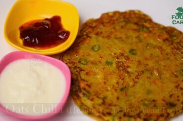 Oats Chilla-Healthy recipe for weight loss
