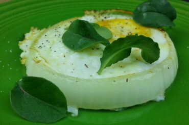 Awesome Round Egg Recipe | August Cooking | Easy Fried Egg Recipe | Kitchen Trick