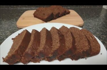 Wholewheat Eggless Chocolate Banana Cake |Healthy Cake in Pan without Condense Milk