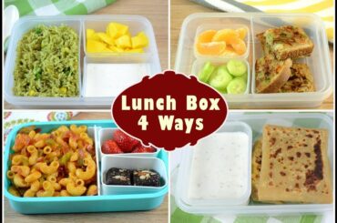 Indian Lunch Box Ideas - Part 2 | Kids Lunch Box Recipes | Quick Lunch Box