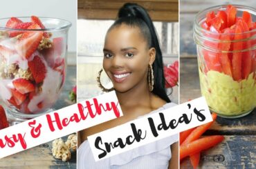 Easy Healthy Snack Ideas | Simple Weight Loss Snacks