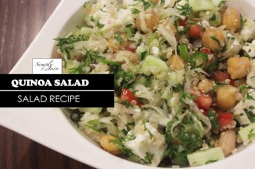 Quinoa Salad | How To Make Healthy Salad | Healthy Recipes | Simply Jain