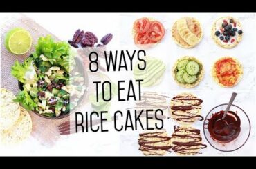 8 Ways to Eat Rice Cakes!! » Super Quick and Easy Snack Ideas