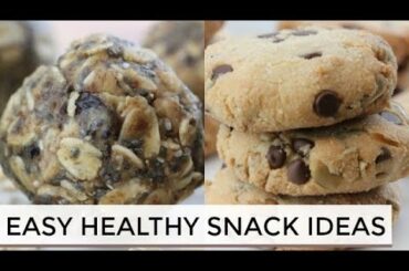Healthy Snack Ideas | Power Cookies + Energy Bites