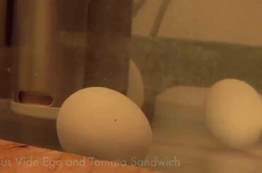 Healthy Eating Series: Sous Vide Egg and Tomato Sandwich