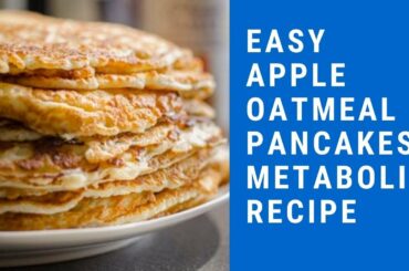 OATMEAL PANCAKES | easy + healthy breakfast meal prep