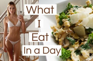 What I Eat In A Day | Healthy & Easy Nutritious Meals, Tasty Recipes, & CARBS | Sanne Vloet