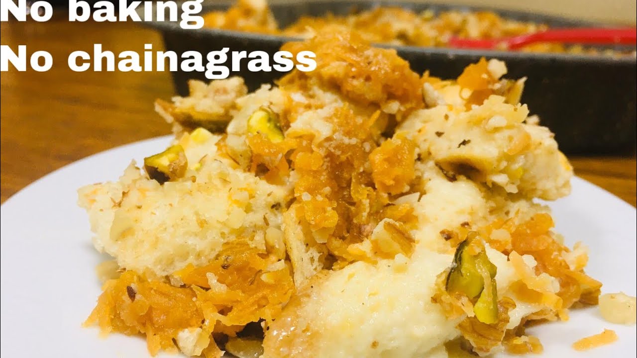 ഒരു healthy delicious pudding | Arabic style bread pudding recipe |cooking with milu ഒരു healthy delicious pudding | Arabic style bread pudding recipe |cooking with milu