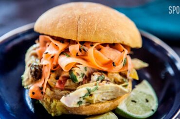 Pulled Chicken Sandwich Recipe | Rennie Mystery Box Challenge 1 #spon