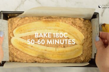 HEALTHY VEGAN BANANA BREAD