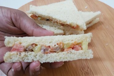 ഷവർമയുടെ ടേസ്റ്റിൽ ഒരു  Sandwich | Shawarma Sandwich | Kids Recipe