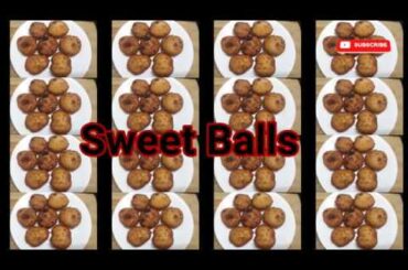 Sweet Balls## Rice Flour Recipe## Healthy And Tasty## Ramin's Dream World