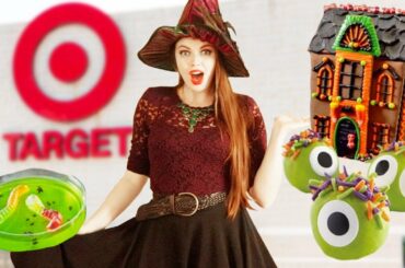 MAKING TARGET HALLOWEEN SNACKS!!