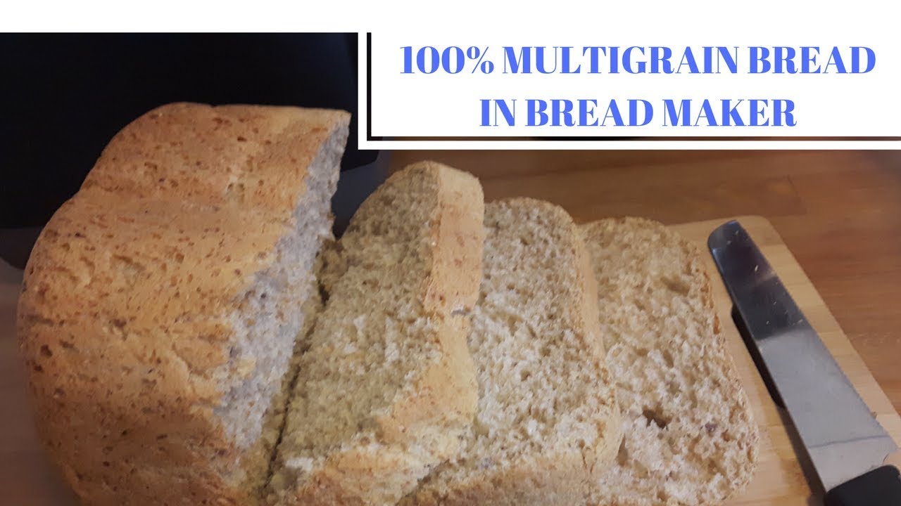 HOW TO MAKE FLUFFY SOFT 100% MULTIGRAIN BREAD IN A BREAD MAKER|| 6 INGREDIENTS HOW TO MAKE FLUFFY SOFT 100% MULTIGRAIN BREAD IN A BREAD MAKER|| 6 INGREDIENTS