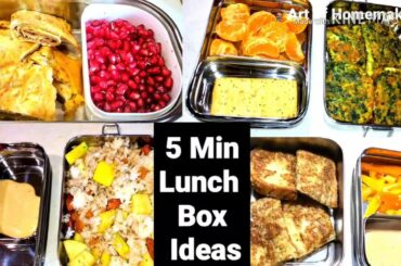 Quick Healthy Lunch Box Ideas | Kids Lunch Box Ideas | Easy Lunch Box Ideas | ART OF HOMEMAKING