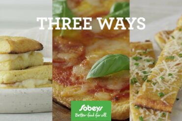 Gluten Free Cauliflower "Bread" 3 Ways