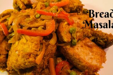 Bread Masala | Dinner under 10 Minutes | Vegetable பிரட் மசாலா | Tamil
