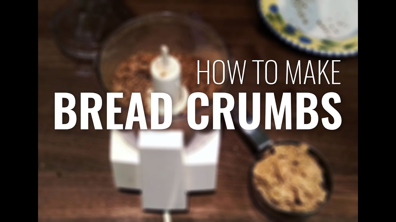 How To Make Bread Crumbs (Even if You Run out of Bread!) How To Make Bread Crumbs (Even if You Run out of Bread!)