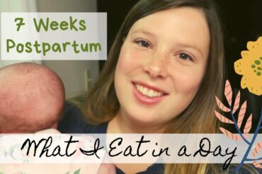 What I Eat in a Day | 7 Weeks Postpartum | Low Calories
