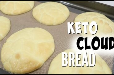 🍞COOK WITH ME KETO CLOUD BREAD KETO ● LOW CARB ● GLUTEN FREE ● HOW TO MAKE KETO CLOUD BREAD RECIPE