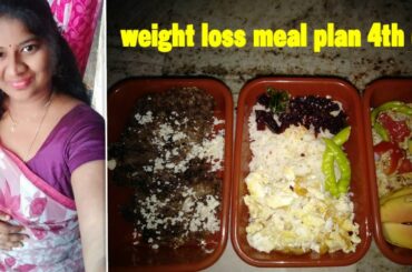 Full day weight loss meal plan in telugu 4th day||hugh fiber breakfast, lunch, dinner
