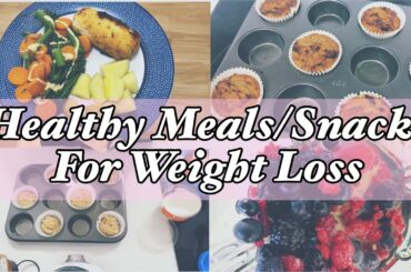 Weight Loss Healthy Snack Ideas and Recipes | Daily Vlog