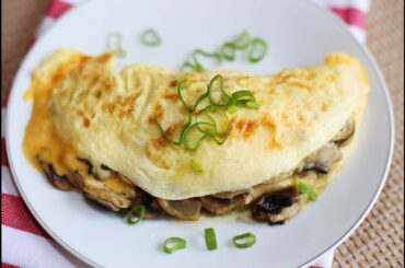 Mushroom Omelette : How to make mushroom omelette
