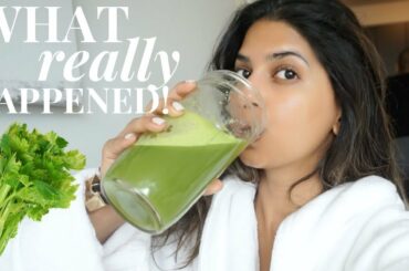 I drank CELERY JUICE for 7 Days and this is what happened...