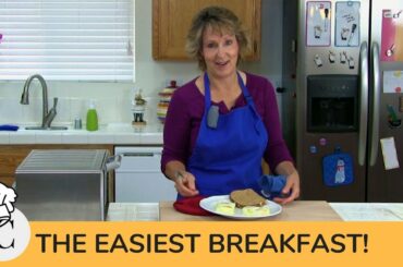 Toaster Oven Sunny-side Up Eggs! An Easy, Healthy Breakfast!