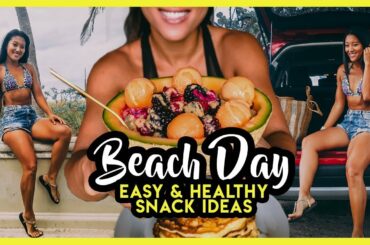 Easy & Healthy Snacks Ideas | BEACH DAY | The Cut Series Ep. 14
