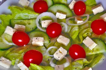 Garden Salad | Banting Healthy Side Idea | LCHF Lifestyle | Real Food